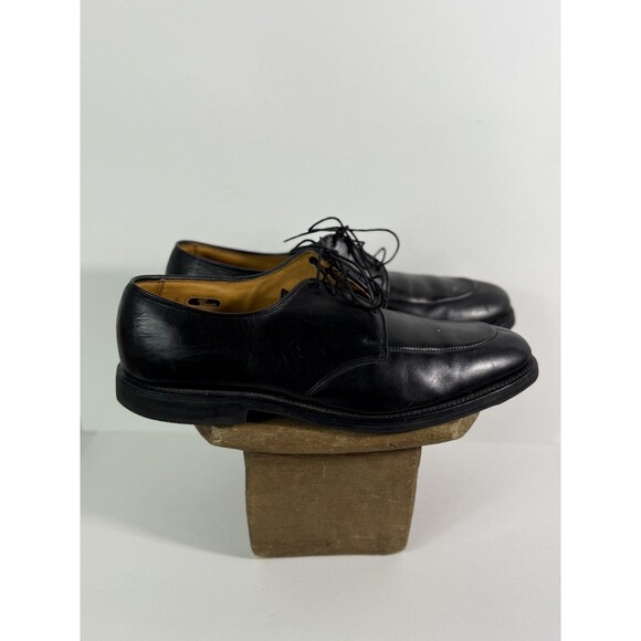 Allen Edmonds Kennett Men's Oxford Split Toe Derby Leather Black Size 13 B 9504! - Picture 2 of 12
